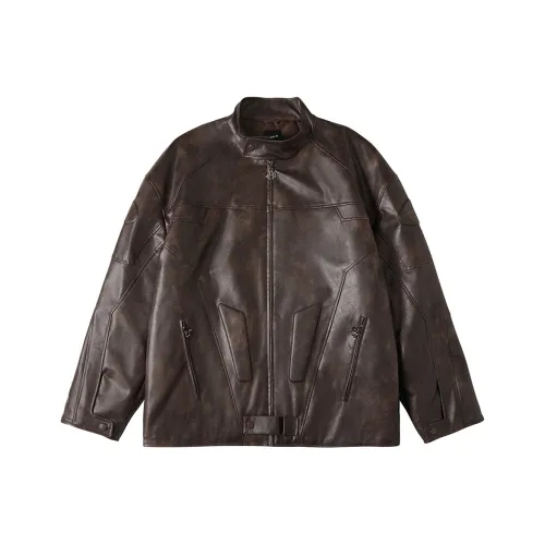 N-MAX Puffer Jackets Unisex American Vintage Coffee