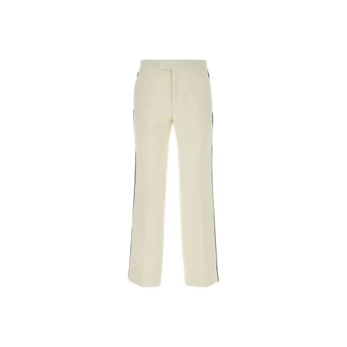 GUCCI Retro Logo Patch Straight Hem Trousers