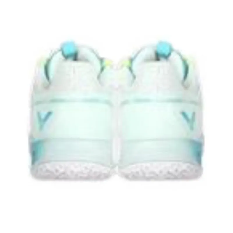 VICTOR Cushioning Wear Resistant Low Top Badminton Shoes Women's Blue-3