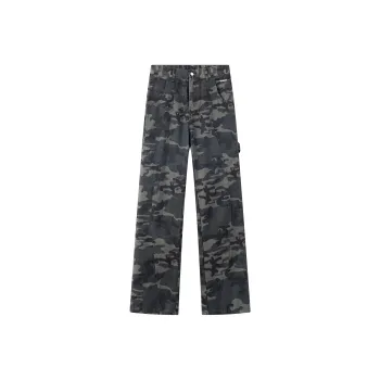 P8H9 Casual Pants Unisex Army Green