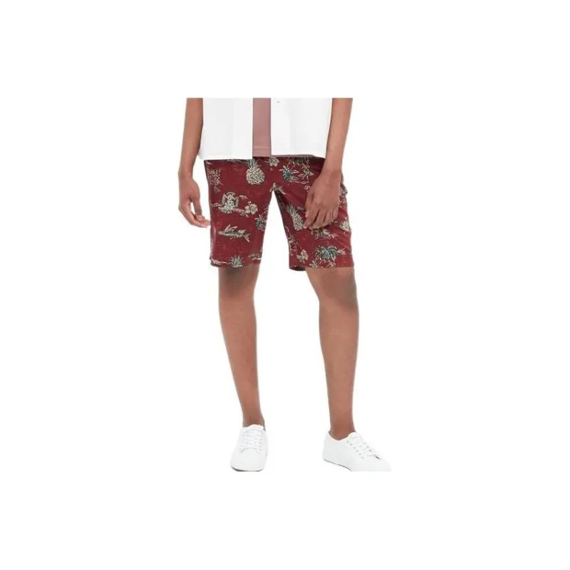 UNIQLO SS22 Shorts Unisex Dark Red-0