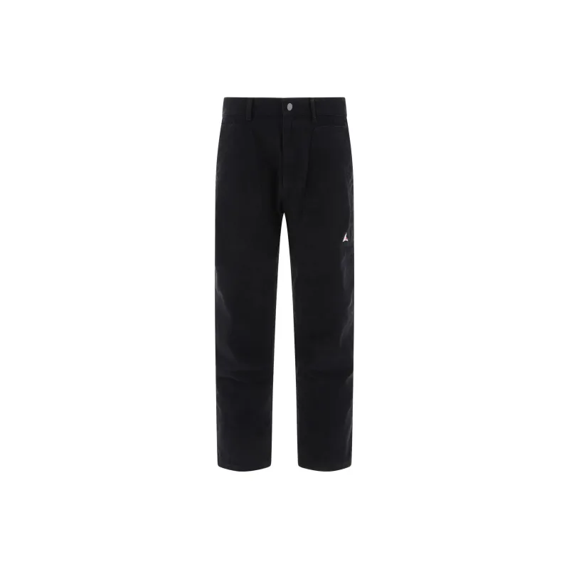 ROAJU Casual Pants Men Black-0