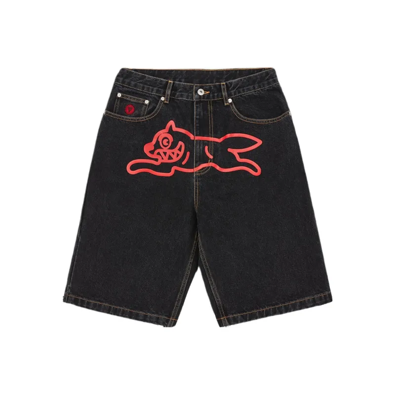 Ice Cream Running Dog Shorts-0