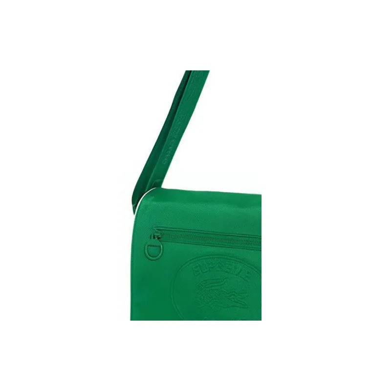 Supreme LACOSTE Collaboration FW19 Messenger Bag Crossbody Bag, Shoulder Bag Trumpets Unisex Green-2
