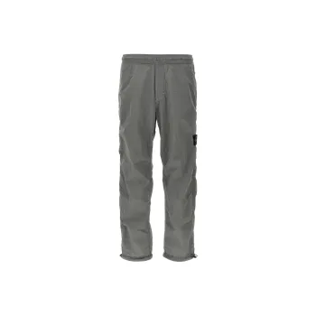 STONE ISLAND Logo Patch Elastic Waist Trousers