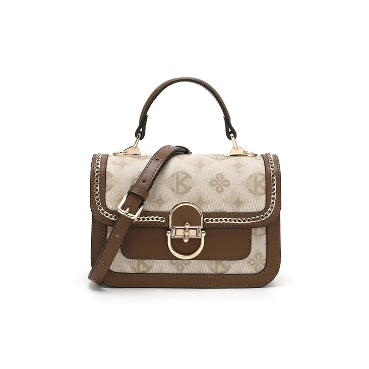 BETTINA VIVIAN PU One Shoulder Handbag Women's Brown-0