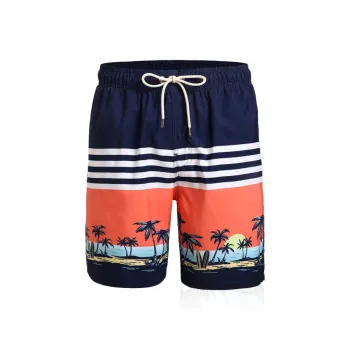 GAILANG Beach Shorts Men Sunset/Coast