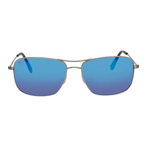 Silber Jim Metal Aviator sunglasses EYEWEAR Men's Silver