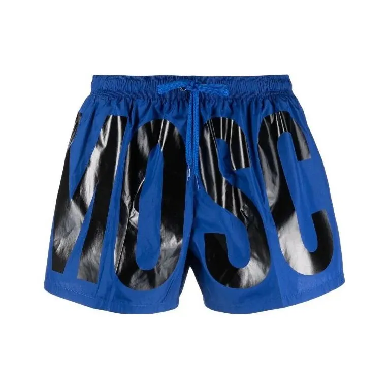 MOSCHINO Swimming Shorts Men Blue-0