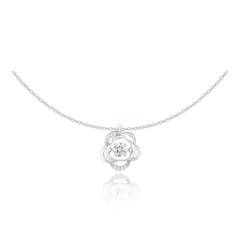 AJIDOU Synthetic Cubic Zirconia Necklaces Women's-0