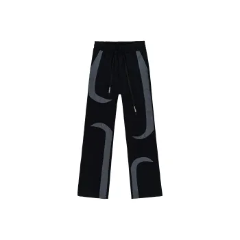 PILOTDRAGON Casual Pants Men Black
