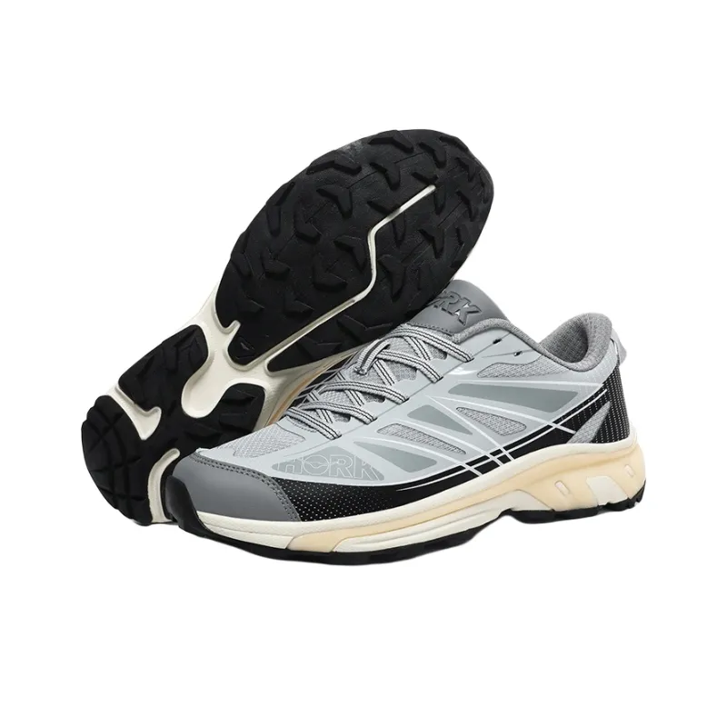 Kuding Running Shoes Unisex Low Top Black/Gray/White-13