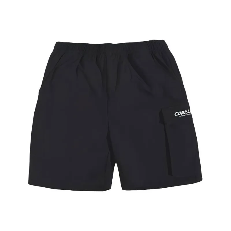 CORALIAN RUNOFF Collection Casual Shorts Unisex Black-0