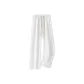 White[Spring Fall Regular Pants]