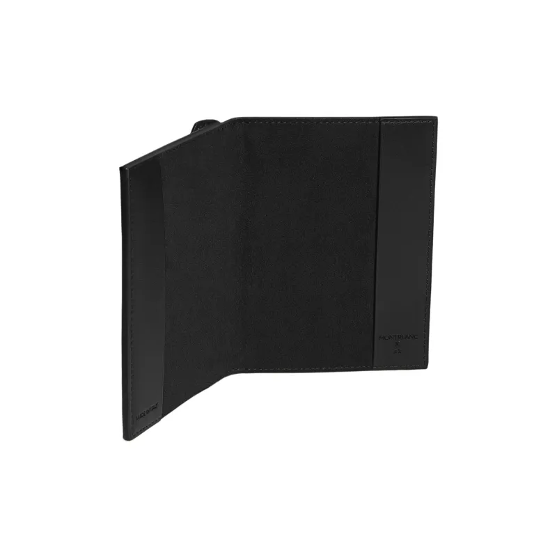 MONTBLANC Stylish 3.0 Full Grain Cow Leather Passport Holder Men's Tin Pewter-3