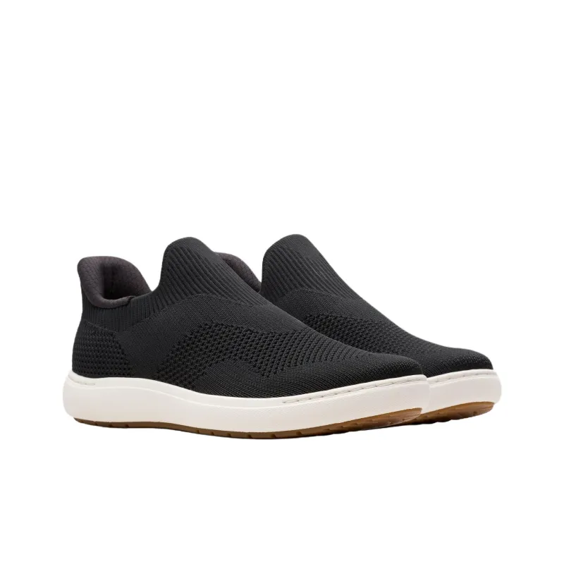 Clarks Nalle Step Breathable Low Top Casual Shoes Women's Black-2