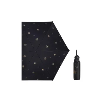 Heavenly Umbrella Five Fold Umbrella Vinyl Sun Protection Mini Pocket Portable Capsule UV Protection Sun Umbrella