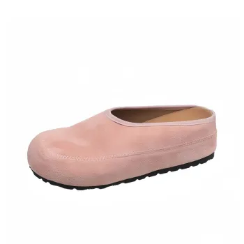 Mr.shang Rubber Sole Abrasion Resistant Slip Resistant Closed Toe Slippers Women's