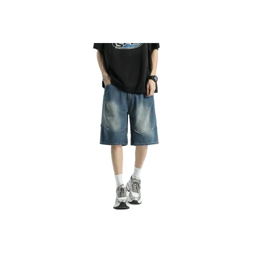 BENGEN Denim Shorts Unisex