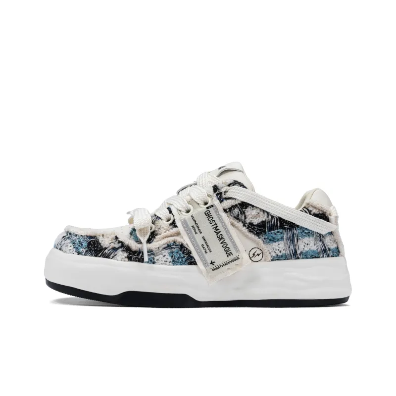 FRAGMENT DESIGN x Ghost Mask Lightweight Height Increasing Low Top Skateboard Shoes Men's Box Included-0