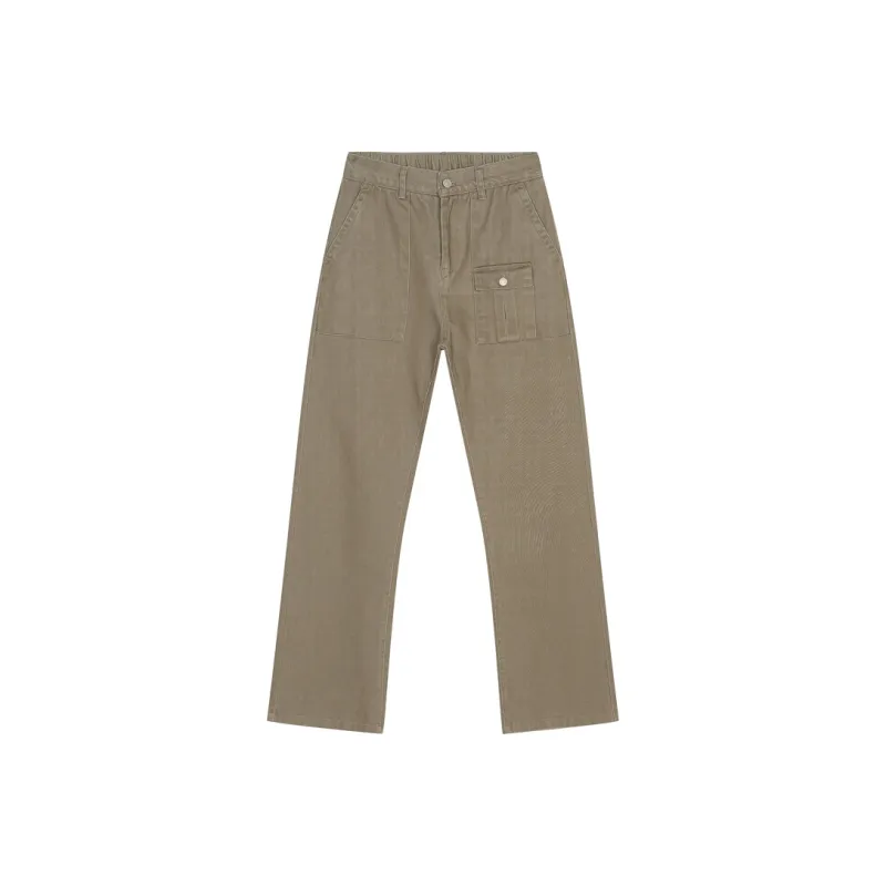 Voguo Relay Casual Pants Unisex Khaki-0