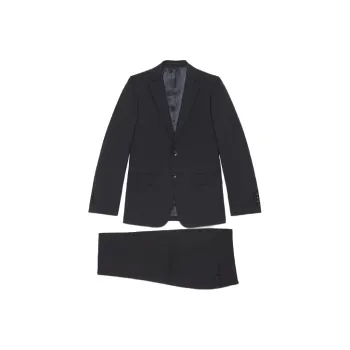 GUCCI 2020 Early Autumn Collection Business Suits Men's Dark Blue