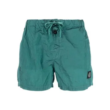 STONE ISLAND Casual Shorts Men Green