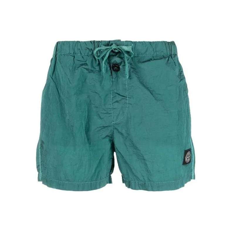 STONE ISLAND Casual Shorts Men Green-0