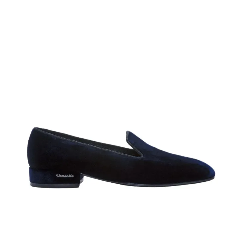 CHURCH'S Sovereign Casual Single Shoes Women's Blue-1