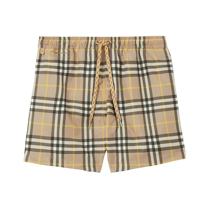 Burberry Check Print Swim Shorts-0