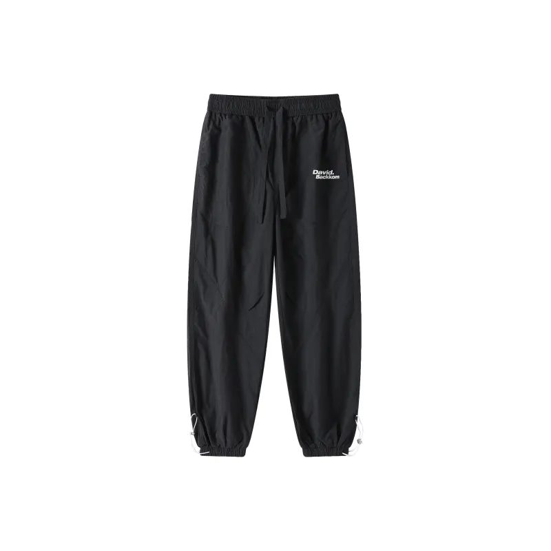 David Bakken Casual Pants Unisex Black-0