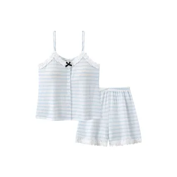 Maultiay Pajama Set Women's Blue