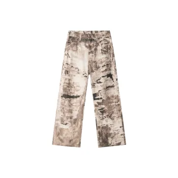 XINYINSU FW24 Jeans Unisex Desert Camouflage