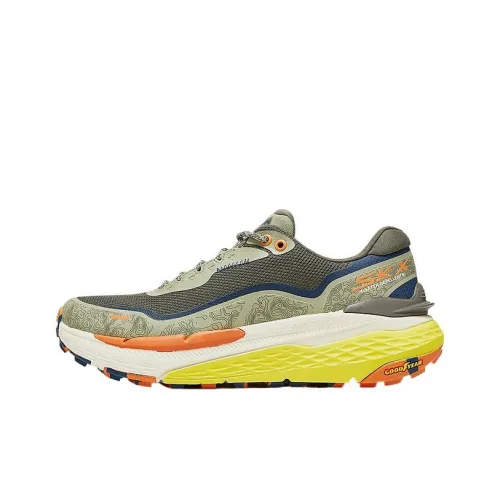 Skechers Women's GO Series Breathable Low Top Running Shoes Women's Olive Green