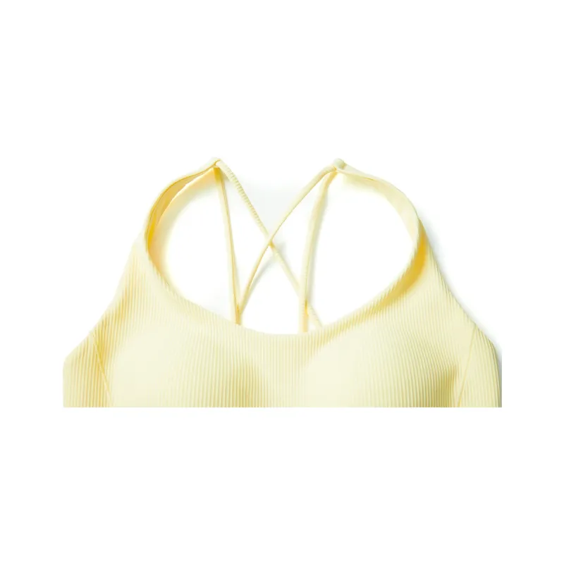 LiNing Fitness Series Sports Underwear Women's Tender Goose Yellow-2