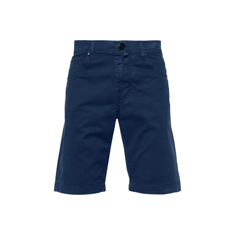 JACOB COHEN Nicolas Poplin Chino Shorts-0