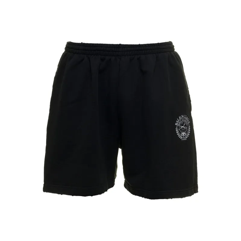 Balenciaga SS22 Casual Shorts Men's Black-0