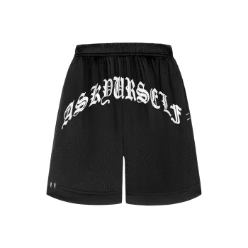 Askyurself Casual Shorts Unisex Black