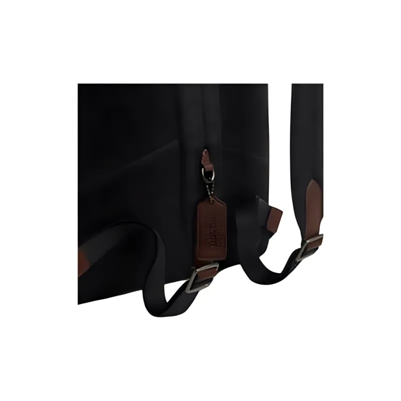 COACH Cow Leather Backpack Large Size Men's Maple Tree Brown-3
