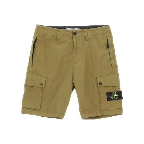 STONE ISLAND SS23 Casual Shorts Men's Olive Green
