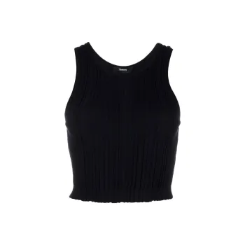 THEORY Tank Tops Women's Black