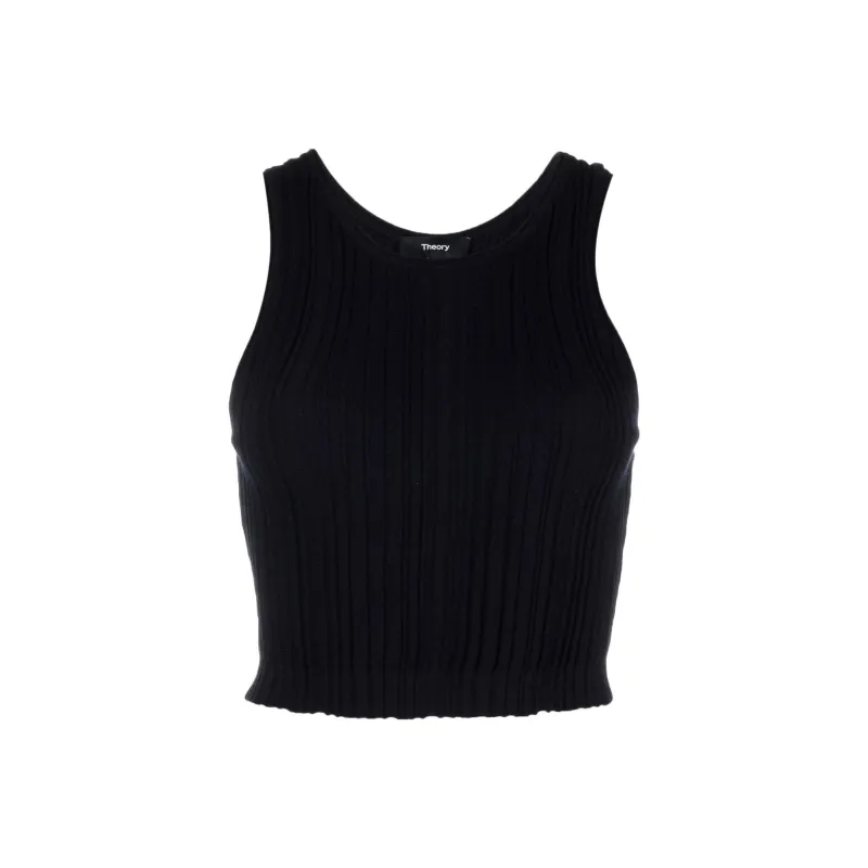 THEORY Tank Tops Women's Black-0