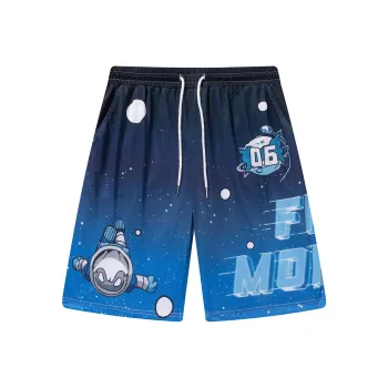 FireMonkey Casual Shorts Unisex Blue
