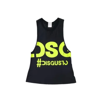 DSG DISGUSTO Tank Tops Women's Black Green