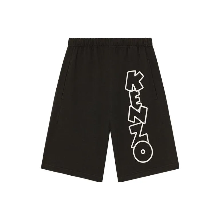 KENZO Casual Shorts Men Black-0