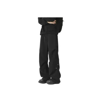 NEVER RULE Casual Pants Unisex Blue