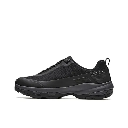 PONY Anti Slip Wear Resistant Low Top Casual Shoes Women's Black
