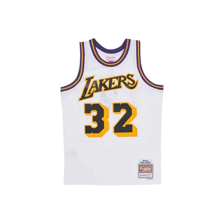 Mitchell Ness Basketball Jerseys Men White-0