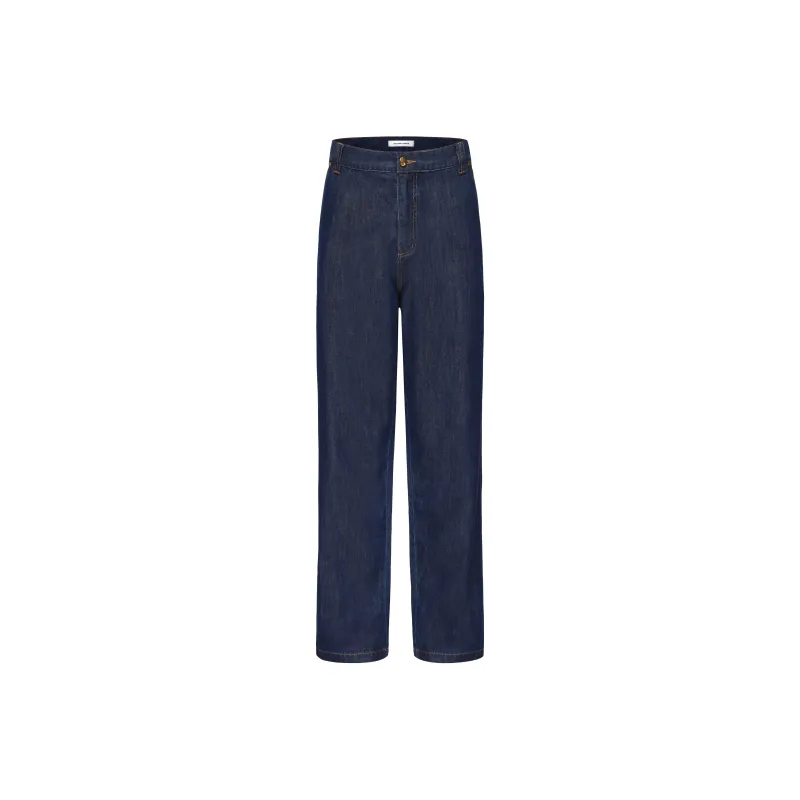 GALLIANO LANDOR Casual Pants Unisex Dark Blue-0