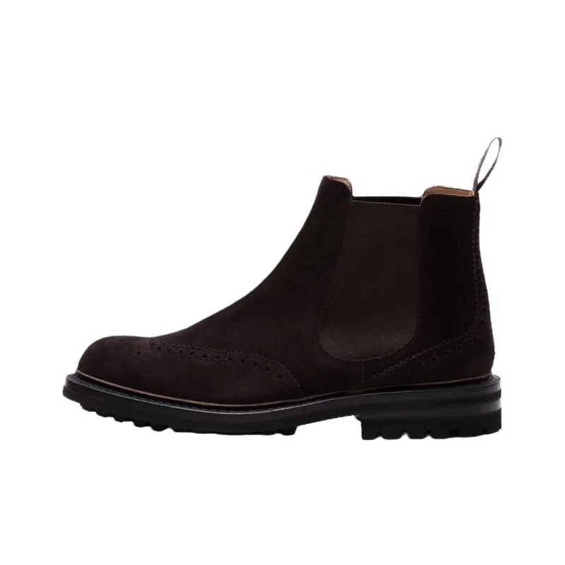 CHURCH'S Mcentyre Lw Short Chelsea Boots Men's Brown-0